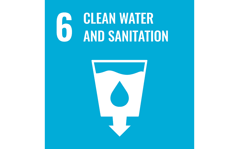 Clean water and sanitizations