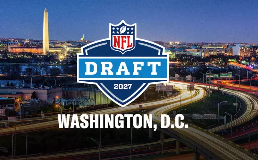 Washington DC is set to host NFL Draft 2027
